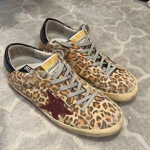 Golden goose leopard sneaker